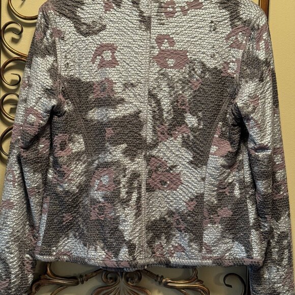 Ruby Rd. Silver & Brown/Rust Colored Jacket - Picture 4 of 5